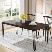 Square dining store table seats 6